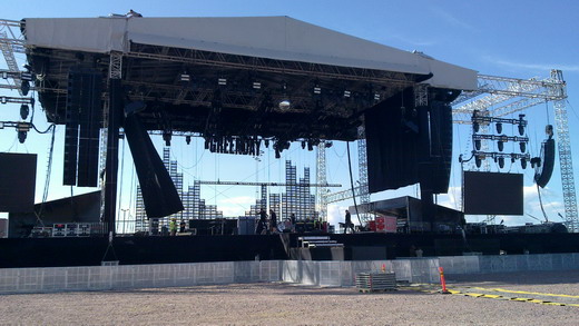 Greenday stage