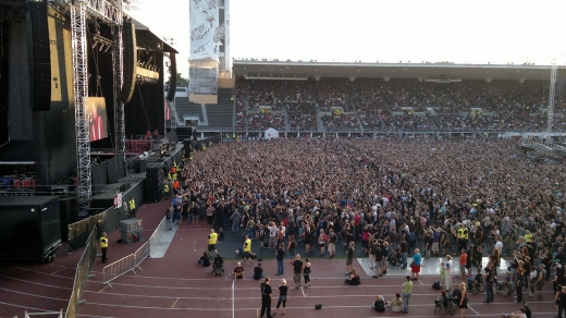 Iron Maiden, Helsinki, Finland; közönség